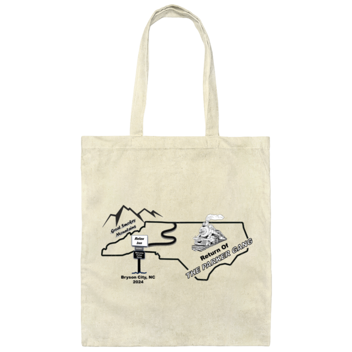 The Parker Gang Canvas Tote Bag