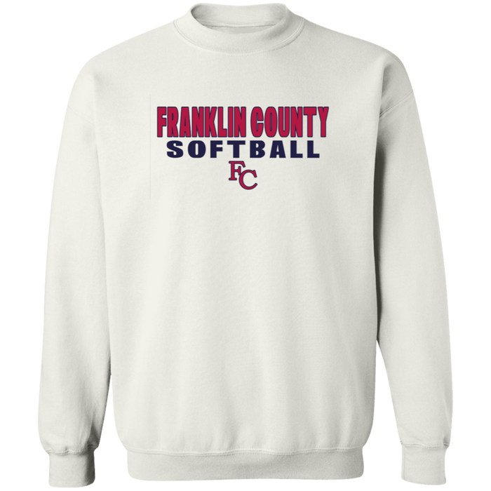 Franklin County Softball Adult Crewneck Pullover Sweatshirt