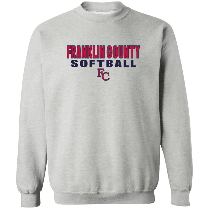 Franklin County Softball Adult Crewneck Pullover Sweatshirt