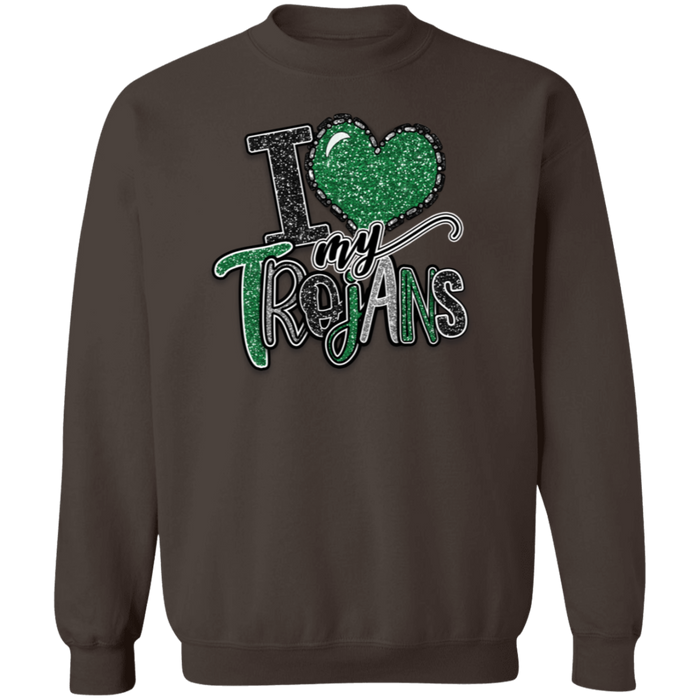 Love My Trojans Crewneck Sweatshirt