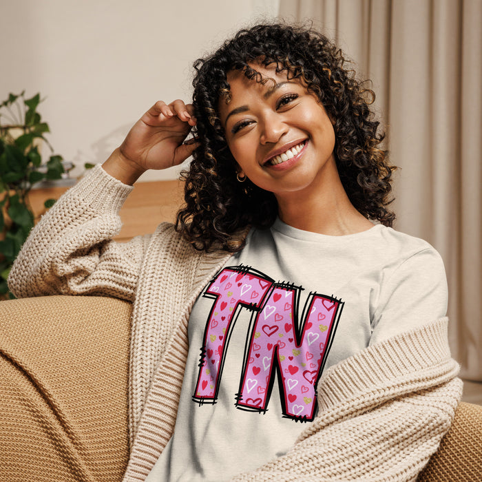 TN Valentine's Day Women's Relaxed T-Shirt