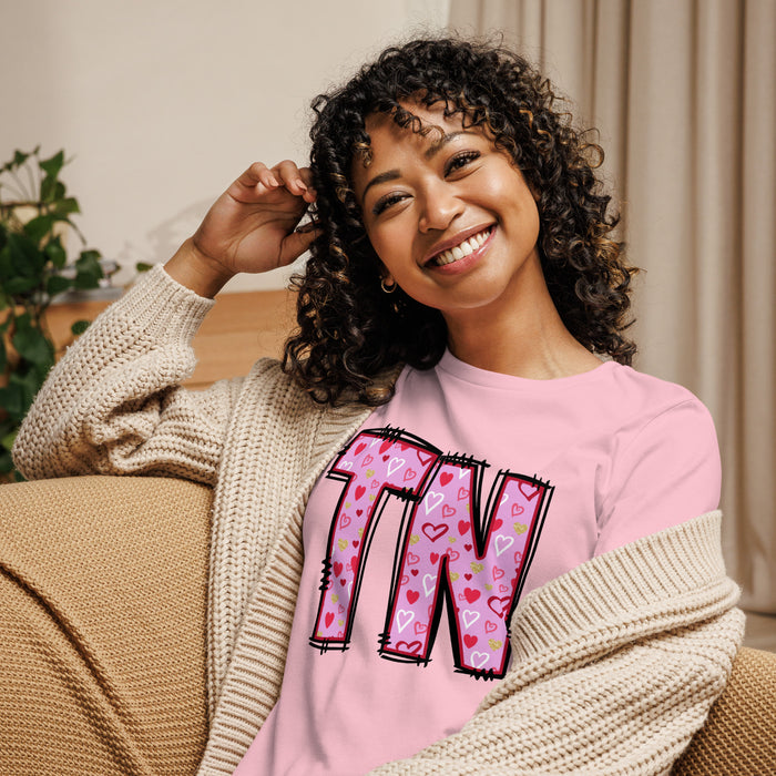 TN Valentine's Day Women's Relaxed T-Shirt