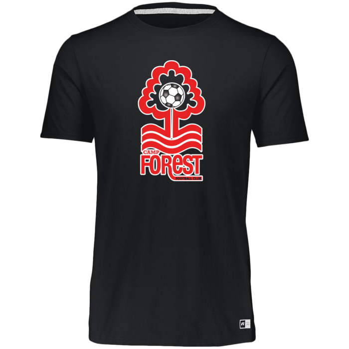 Adult Essential Dri-Power Tee with CFFC Logo & White Outline