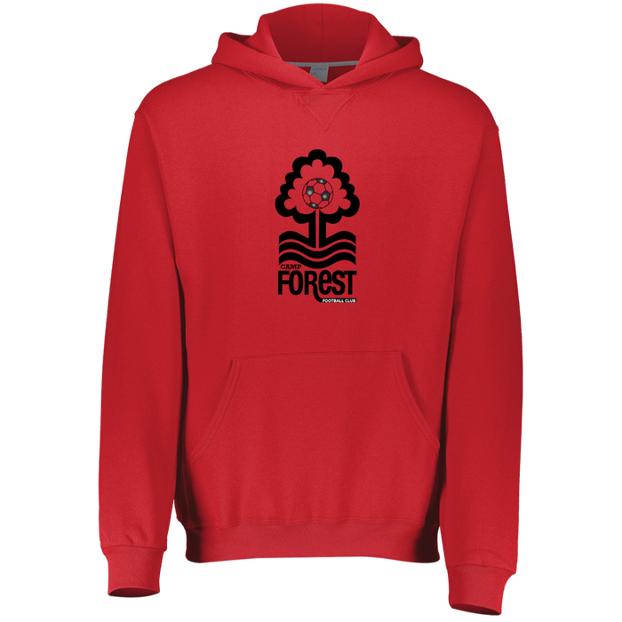 Youth Dri-Power Fleece Hoodie with CFFC Black Logo