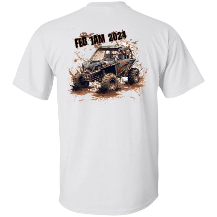 Feb Jam 24' Mud Slinging Gildan Adult T-Shirt