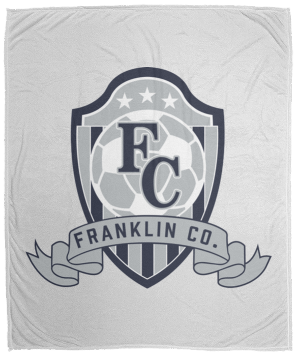 FC Soccer Crest Cozy Plush Fleece Blanket - 50x60