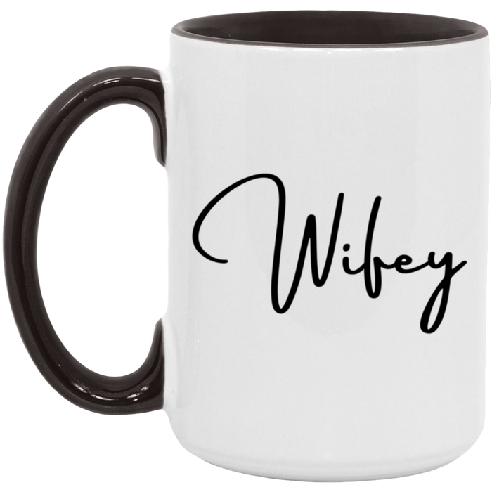 Wifey 15oz Accent Mug