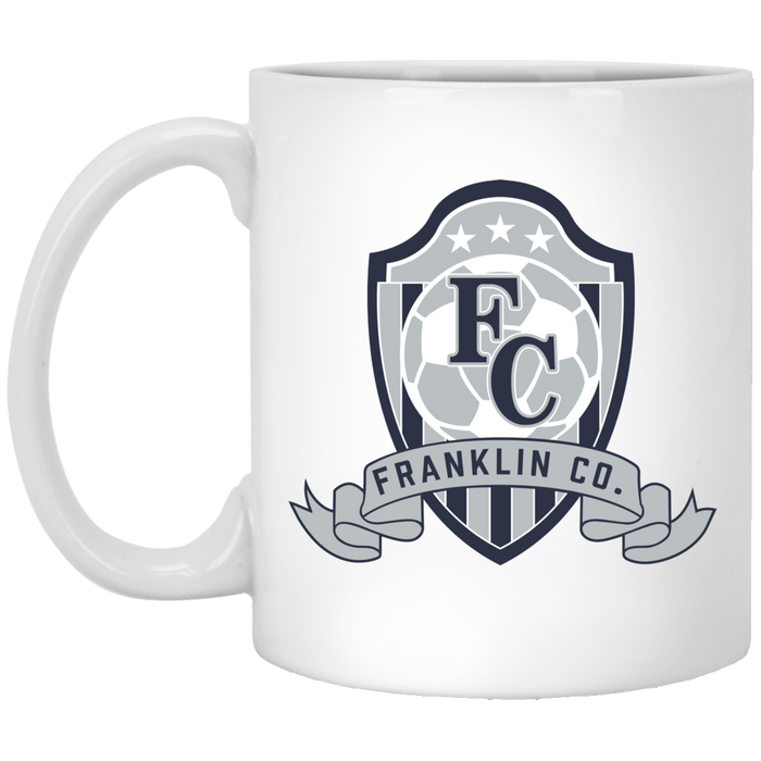 FC Soccer Crest 11 oz. White Mug