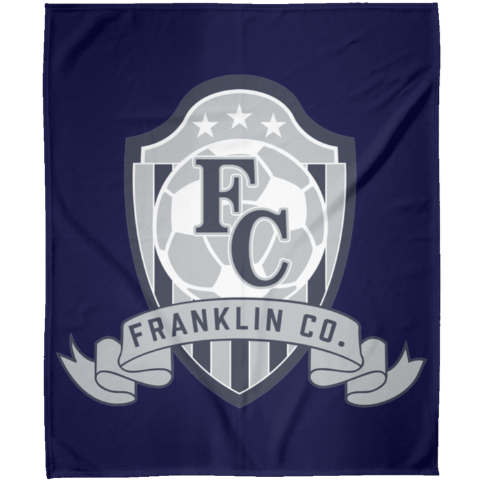FC Soccer Crest Arctic Fleece Blanket 50x60