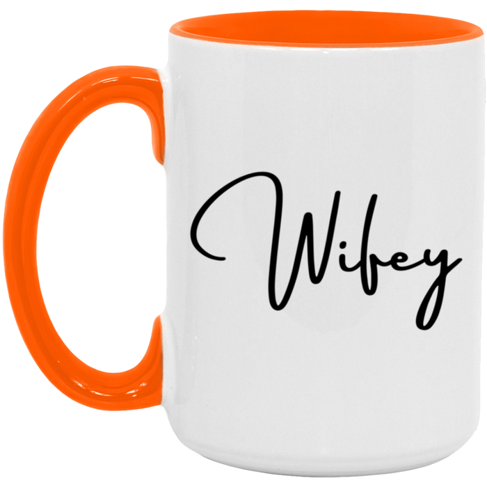Wifey 15oz Accent Mug