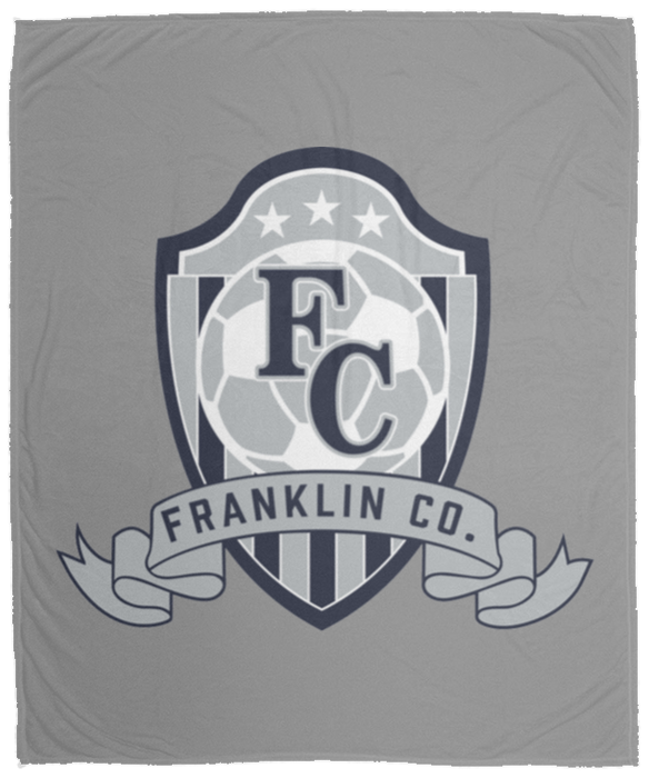 FC Soccer Crest Cozy Plush Fleece Blanket - 50x60