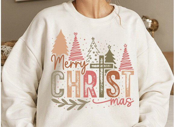 Christian Merry Christmas Crewneck