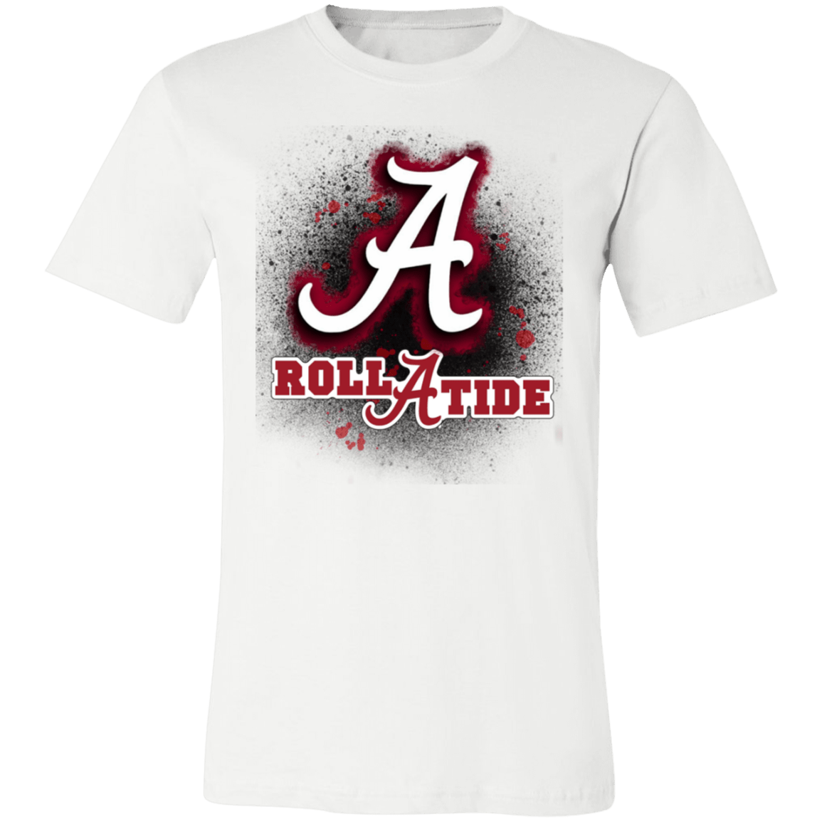 Alabama Roll Tide Bella Canvas Tee - Busy Bee Graphix