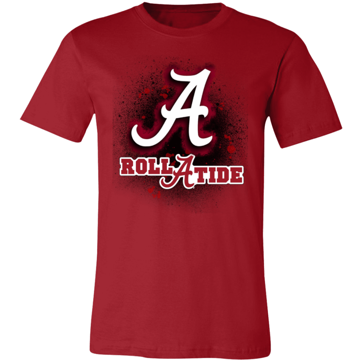 Alabama Roll Tide Bella Canvas Tee - Busy Bee Graphix