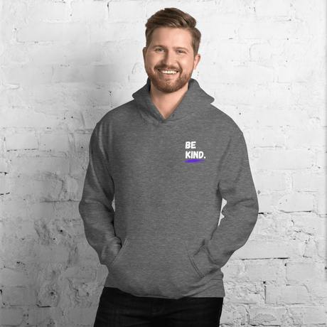 Be Kind Inspirational Hoodie - Busy Bee Graphix