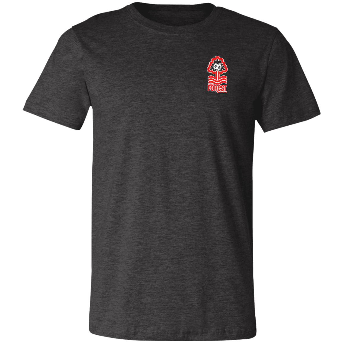 CFFC Bella Canvas Tee (Red/White Print) - Busy Bee Graphix