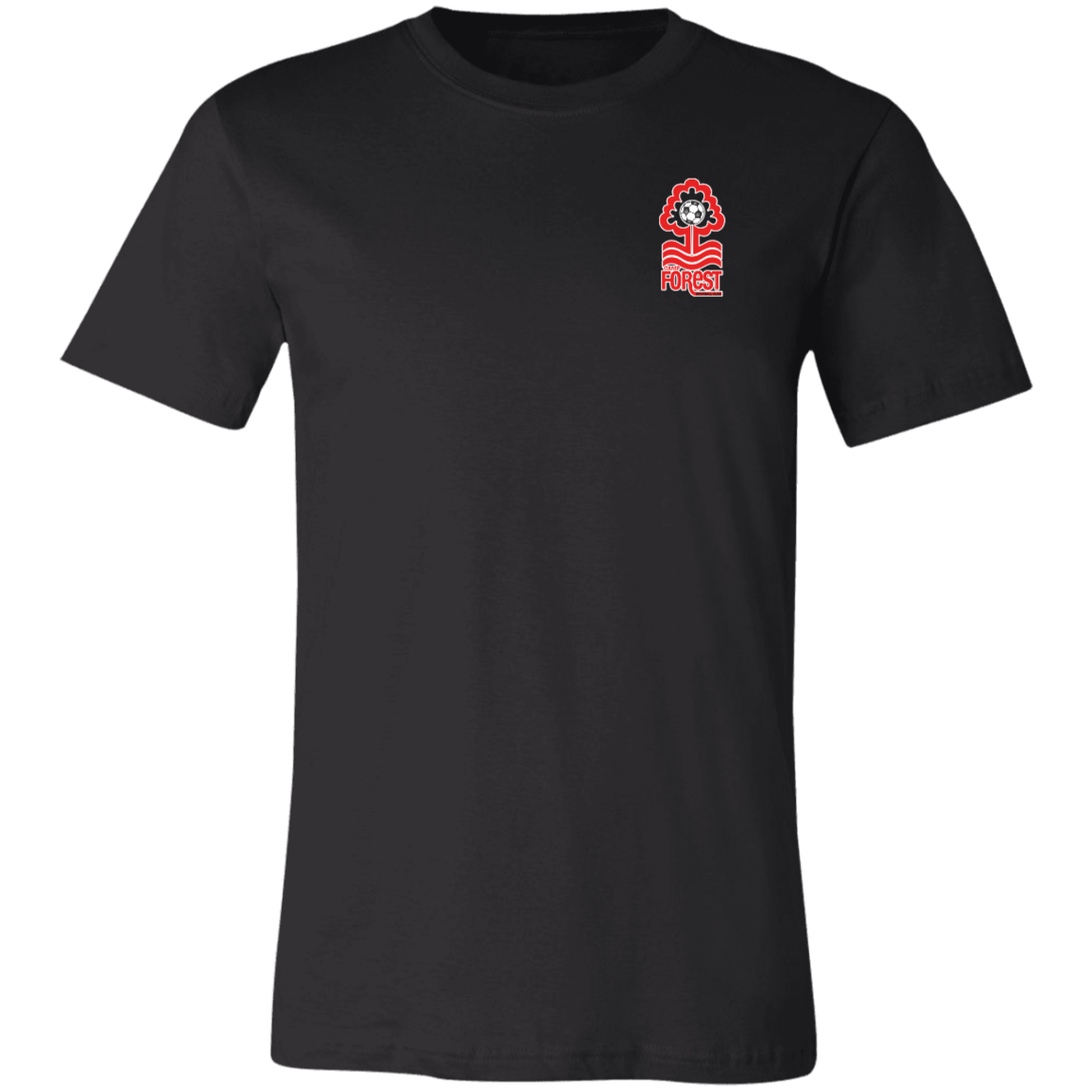 CFFC Bella Canvas Tee (Red/White Print) - Busy Bee Graphix