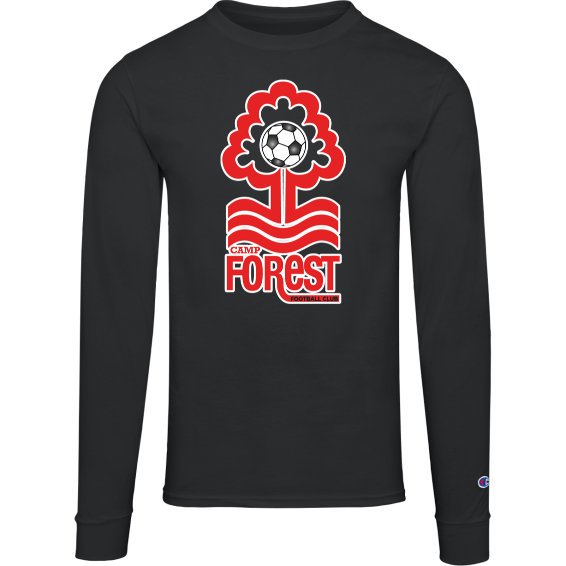 CFFC Champion Mens Long Sleeve Tee - Busy Bee Graphix