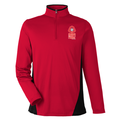 CFFC Harriton Mens Flash Quarter Zip - Busy Bee Graphix