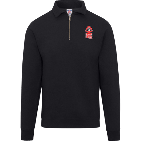 CFFC Jerzees Mens Fleece Quarter Zip Pullover - Busy Bee Graphix