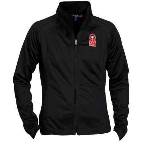 CFFC Ladies' Raglan Sleeve Warmup Jacket - Busy Bee Graphix