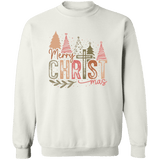 Christian Merry Christmas Crewneck - Busy Bee Graphix