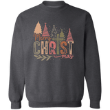 Christian Merry Christmas Crewneck - Busy Bee Graphix