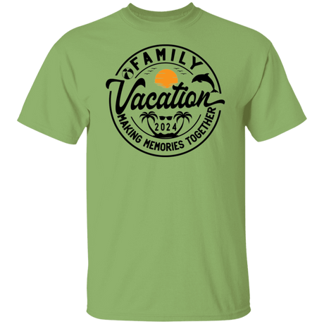 Family Vacation 2024 Gildan Adult Tee - Busy Bee Graphix