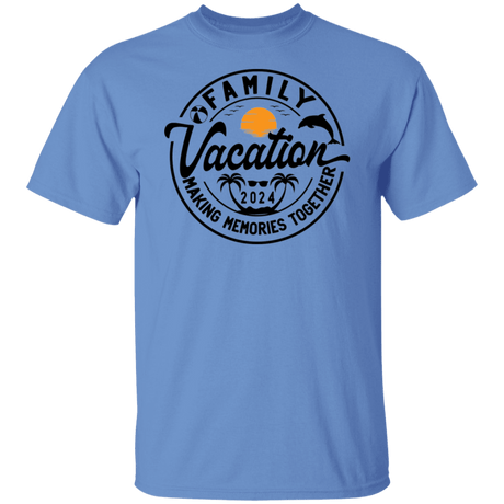 Family Vacation 2024 Gildan Adult Tee - Busy Bee Graphix