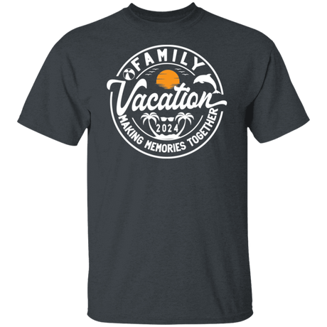 Family Vacation 2024 Gildan Tee - Busy Bee Graphix