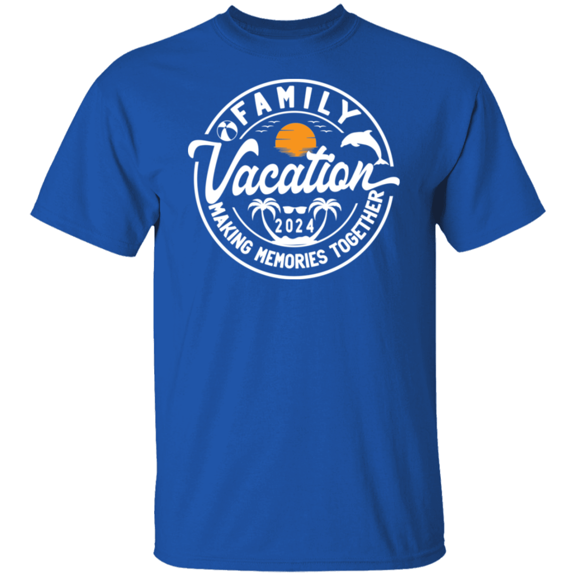 Family Vacation 2024 Gildan Tee - Busy Bee Graphix