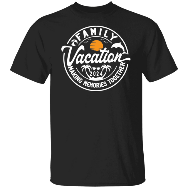 Family Vacation 2024 Gildan Tee - Busy Bee Graphix