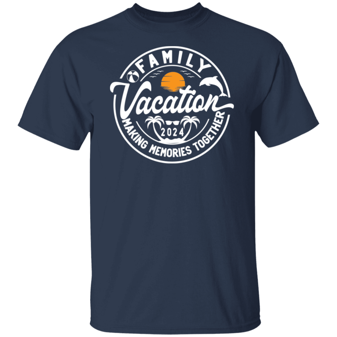 Family Vacation 2024 Gildan Tee - Busy Bee Graphix