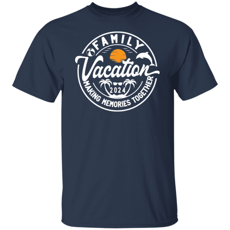 Family Vacation 2024 Gildan Tee - Busy Bee Graphix