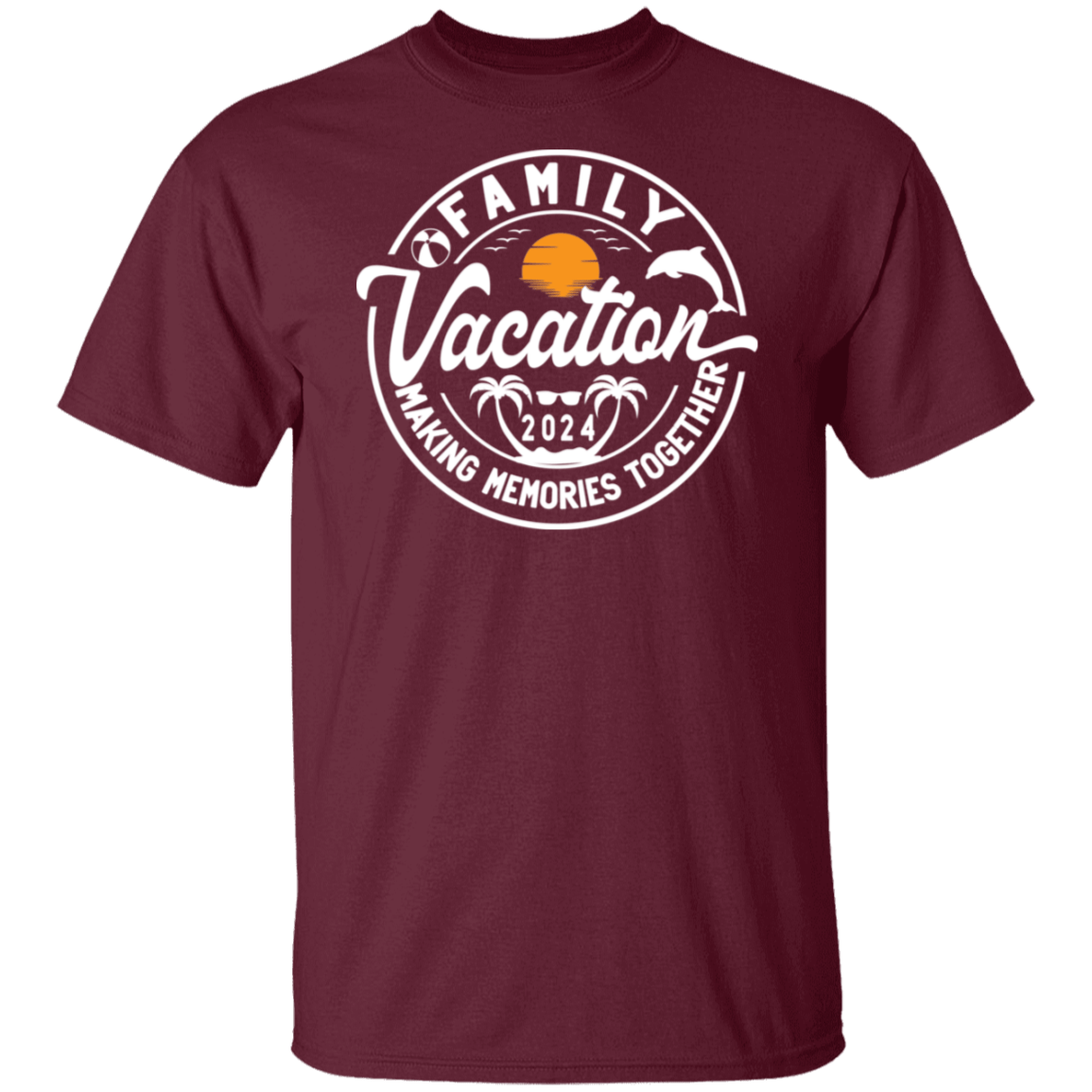 Family Vacation 2024 Gildan Tee - Busy Bee Graphix