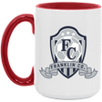 FC Soccer Crest 15oz. Accent Mug - Busy Bee Graphix