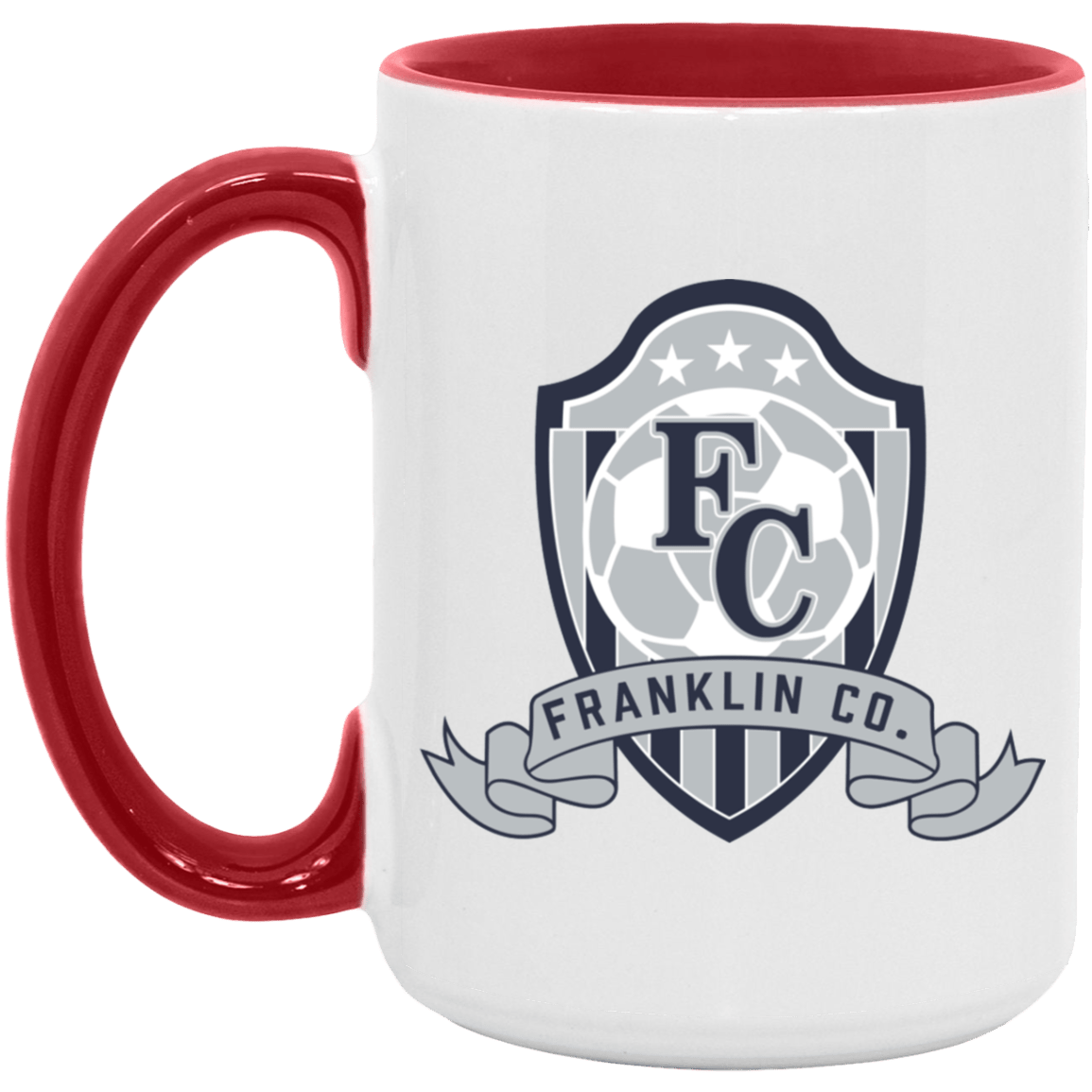 FC Soccer Crest 15oz. Accent Mug - Busy Bee Graphix