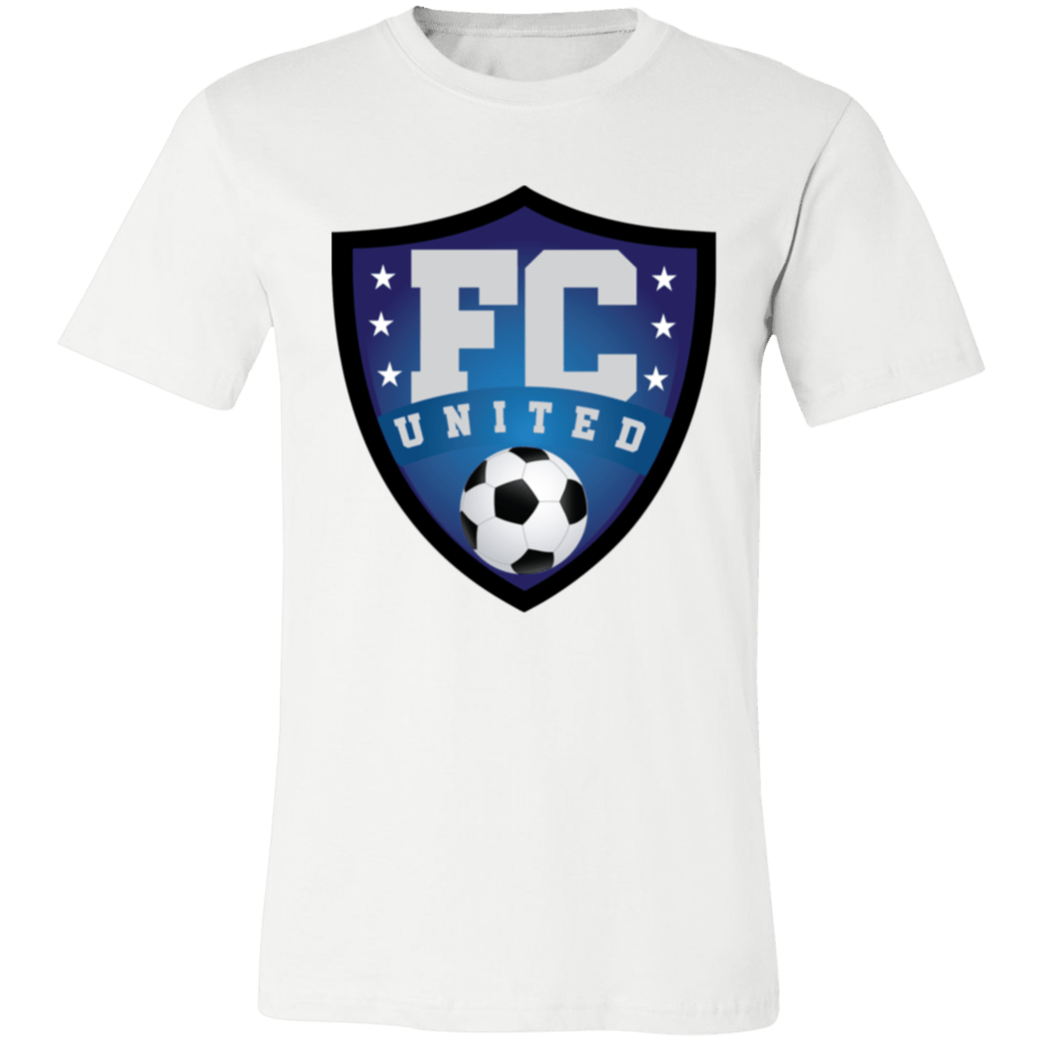 FC United Bella Canvas Adult Tee - Busy Bee Graphix