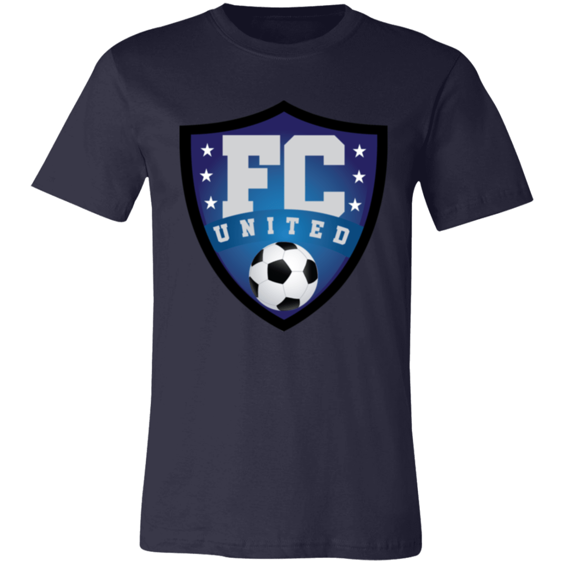 FC United Bella Canvas Adult Tee - Busy Bee Graphix