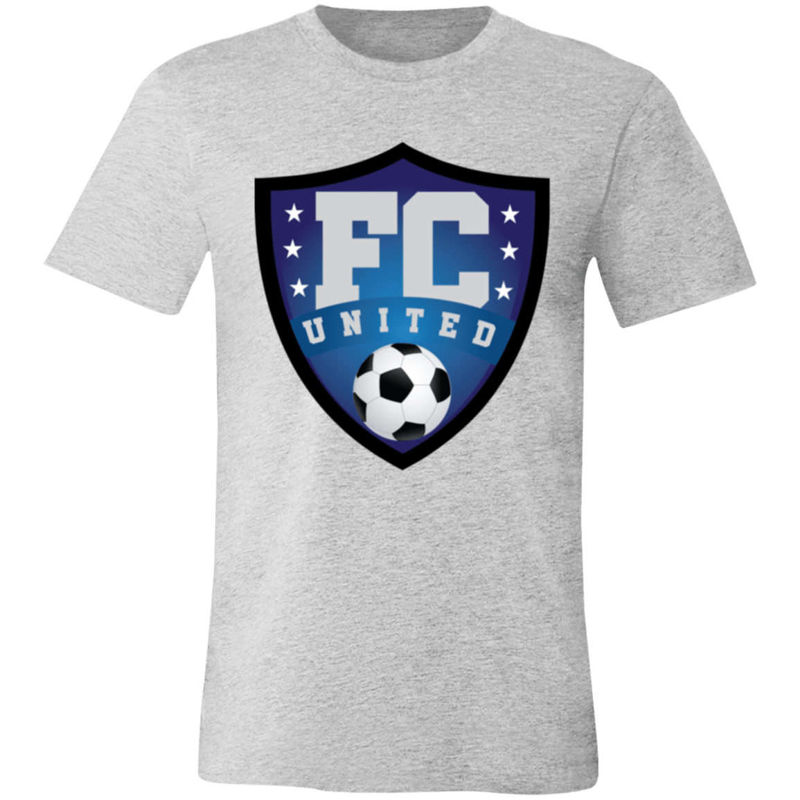 FC United Bella Canvas Adult Tee - Busy Bee Graphix