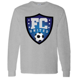 FC United L/S Adult Gildan Tee - Busy Bee Graphix