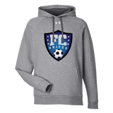 FC United Under Armour Mens Rival Fleece Hoodie - Busy Bee Graphix