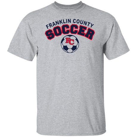 Franklin County Soccer Gildan Tee - Busy Bee Graphix