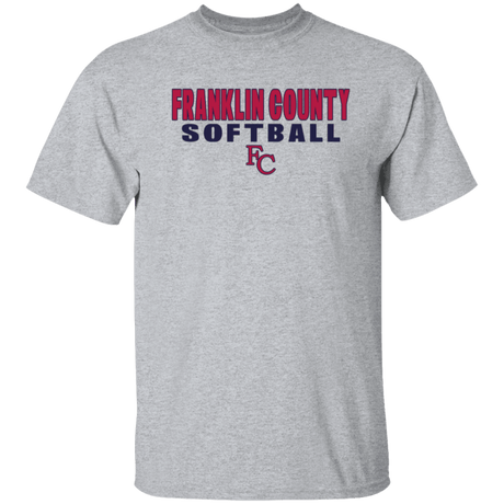 Franklin County Softball Adult Gildan Tee - Busy Bee Graphix