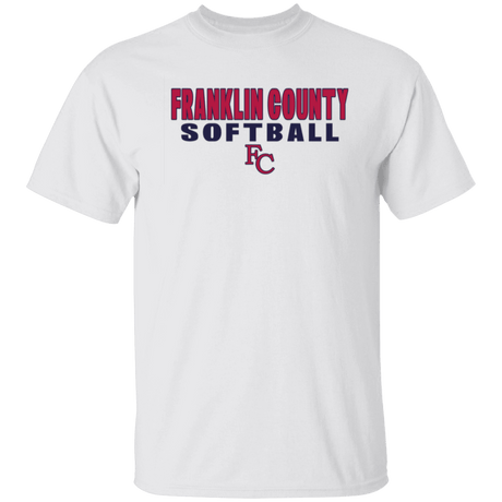 Franklin County Softball Adult Gildan Tee - Busy Bee Graphix