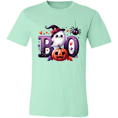 Halloween Boo Cute Ghost Pumpkin Witch Tee - Busy Bee Graphix