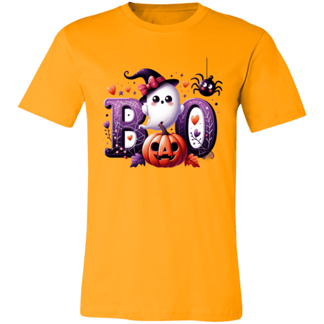 Halloween Boo Cute Ghost Pumpkin Witch Tee - Busy Bee Graphix