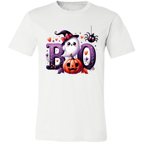 Halloween Boo Cute Ghost Pumpkin Witch Tee - Busy Bee Graphix