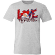 Love My Rebels Bella Canvas Tee - Busy Bee Graphix