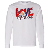 Love My Rebels Gildan L/S Tee - Busy Bee Graphix